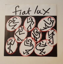 Fiat Lux Feels Like Winter Again 7&quot; Vinyl Uk 1982 Cocteau Coq 9 Synth Pop - $12.59