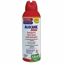 ALOCANE® Emergency Burn Spray  4% Lidocaine Max Strength Fast Pain Itch ... - €11,88 EUR