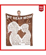 Elegant 50&quot; x 60&quot; Throw Blanket - Perfect Birthday or Mother’s Day Gift - $70.23 CAD