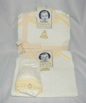 Gerber Organic My Lil Little Peanut 0-3 Baby Layette Set Gown Hat Booties Onesie - £23.87 GBP