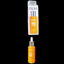 Olay Vitamin C MAX Brightening Serum 2x Peptides Lightweight Hydrating 1... - $275.92 MXN
