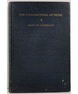 The Fundamentals of Music by Karl W. Gehrkens - $3.99