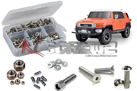 RCScrewZ Stainless Screw Kit tam161 for Tamiya Toyota FJ Cruiser #58588/58620 - £30.02 GBP