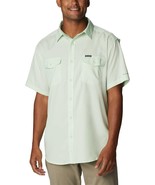 NEW Columbia Men’s Utilizer II Solid Short Sleeve Shirt Ice Green Size S... - £31.13 GBP