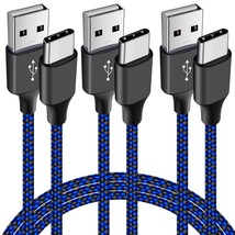 3-Pack 6Ft Usb C Cable Compatible With Kindle E-Readers,Fire Tablets (All-New Hd - £20.90 GBP