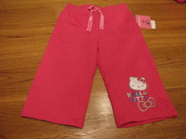 Girls Hello Kitty HK55151 active pants 4 pink NWT ^^ - £6.35 GBP
