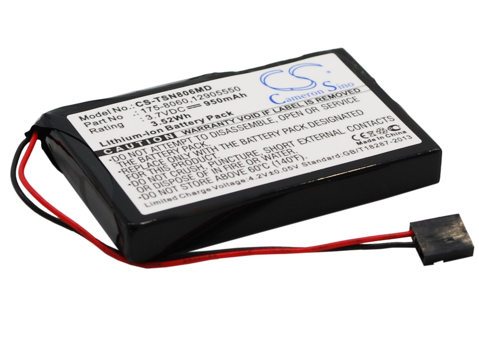 Cameron Sino Battery for Thermo Scientific 12905550 - $17.05