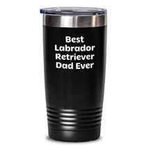 Labrador Retriever Dog Tumbler Gifts for Best Labrador Retriever Dad Ever Christ - £24.98 GBP+