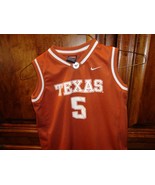 Nike Elite #5 UT Texas Longhorns NCAA Screen Basketball Jersey Child Siz... - $29.65