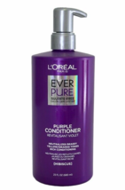 LOREAL Ever Pure Purple Conditioner Hibiscus Neutralizes Brassy Yellows ... - $16.29