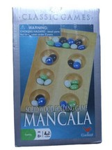 Mancala Solid Wood Folding Game By Cardinal Family Game - £11.83 GBP