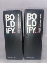 Lot Of 2  BOLDIFY Hair Thickening Fibers - Light Brown - Exp 11/2026 - $13.75