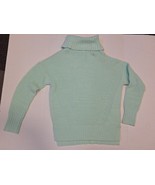 NWT SO Womens Sweater Cable Knit TURTLENECK Long Sleeve Mint Green Size ... - $15.00
