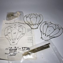 Tri Chem 1776 Sun-Glo Hot Air Balloon to Paint Stained Glass-Like Suncatcher NOS - £10.38 GBP
