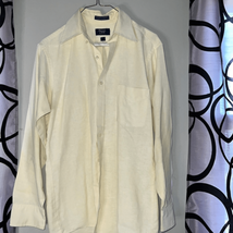 Private club, long sleeve button down shirt size 15.5, 32/33 - £7.67 GBP