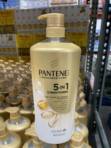 Pantene Advanced Care Conditioner 5 in 1 Moisture Smooth 38.2 oz - £17.81 GBP