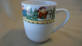 Snowman in Sweater Coffee Cup by Debbie Hron from Gibson, 2003 Pattern - $20.00