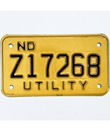  United States North Dakota Utility Special License Plate Z17268 - $20.35 CAD
