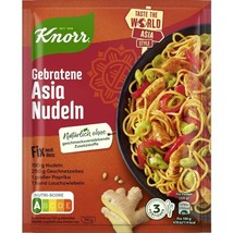 KNORR Fix ASIAN NOODLES powdered seasoning base 1ct./ 3 servings -FREE S... - $5.93