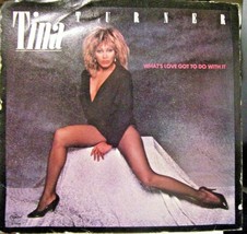Tina Turner-What&#39;s Love Got To Do With It-45rpm-1984-NM w/Picture Sleeve - £4.74 GBP