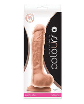 Colours Dual Density 8&quot; Dildo - White - $51.25