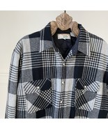 Squaw Valley Sportswear Plaid Wool Blend Quilted Lining Burton Shirt Sha... - $57.53 CAD