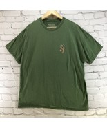 Browning T Shirt Green Mens Sz XL - $11.88