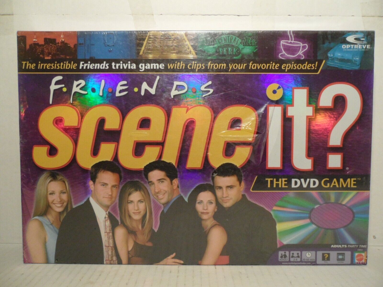 Primary image for New Friends scene it? The DVD Game Mattel 2005 TV Trivia Optreve Rachel Ross