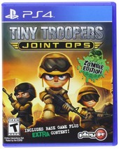 Tiny Troopers Joint Ops Zombie Edition PS4 New! Arcade Shooter, Battle, Zombies - £30.24 GBP