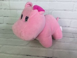Gibson Greetings Animals Ark Hippopotamus Hippo Pink Plush Stuffed Animal Toy - £27.23 GBP
