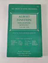 Albert Einstein: Philosopher-Scientist Volume 1 PAUL SCHILPP 1969 3rd Pa... - £12.55 GBP