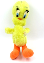 Vintage Tweety Bird Stuffed Plush Animal 14&quot; Warner Brothers - £10.08 GBP