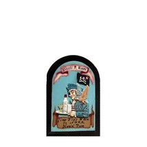 Pirate Wall Decor Rum Sign Statue - £176.62 GBP