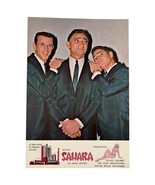 Vintage 1960s Old Las Vegas Postcard Hotel Sahara Casino Rat Pack Sinatr... - $68.30 CAD