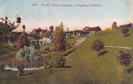 Scene In Busch&#39;s Sunken Gardens Pasadena California CA 1912 Postcard E01 - £7.98 GBP