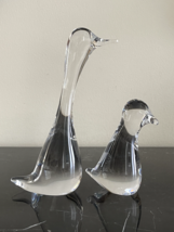 Daum Crystal France Ducks Birds Figurines - £94.17 GBP