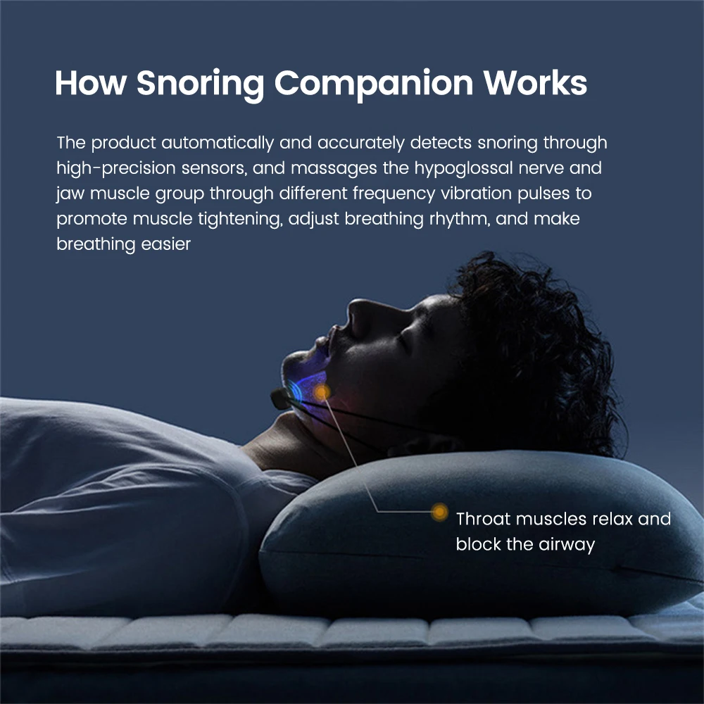 Game Fun Play Toys Smart Anti Snoring Device EMS Pulse Snoring Stop Effective So - £39.16 GBP