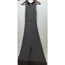 White House Black Market Striped Maxi Dress S Casual Summer - $291.89 MXN