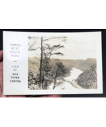 1924-1949 AZO RPPC Hawks Nest State Park New River Canyon Ansted WV Post... - £9.63 GBP
