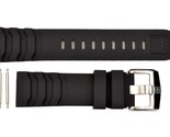 Genuine Luminox Carbon Seal 3800 Series 24mm Gray Watch Band Strap Rubbe... - £76.94 GBP