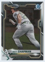 2021 Bowman Chrome #73 Matt Chapman NM-MT Athletics - $1.73