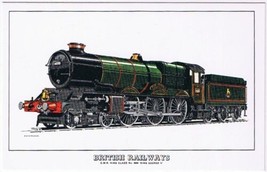 Postcard British Railways 6000 King George V - £3.81 GBP