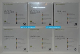 Six Pack: Nu Skin Nuskin Pharmanex LifePak Nano 60 Packets Box Sealed x6 - $1,110.00