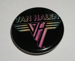 Van Halen Pinback Button Logo 2021 1 3/16" - $4.99