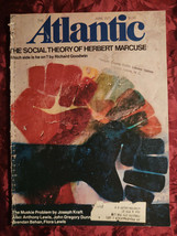 ATLANTIC June 1971 John Gregory Dunne Richard Goodwin Leslie Norris - £5.80 GBP