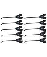 (10) Universal Rubber Mounted Hay Rake Tooth Teeth Fits New Idea John De... - $42.74