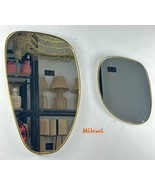 Irregular Golden Mirror,Gold Mirror,Brass Mirror,Handmade Mirror Morocca... - $89.00+