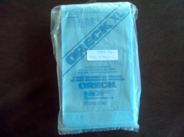 ORECK XL VACUUM BAGS 13 BAGS ( OPEN PKG ) - £14.16 GBP