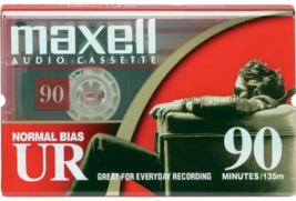 Maxell UR-90 Normal-Bias Cassette Tapes (108510) 3 pcs sealed - $7.32
