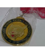 White Korea Tiger Taekwondo open Championships Medal with ribbon - £18.64 GBP